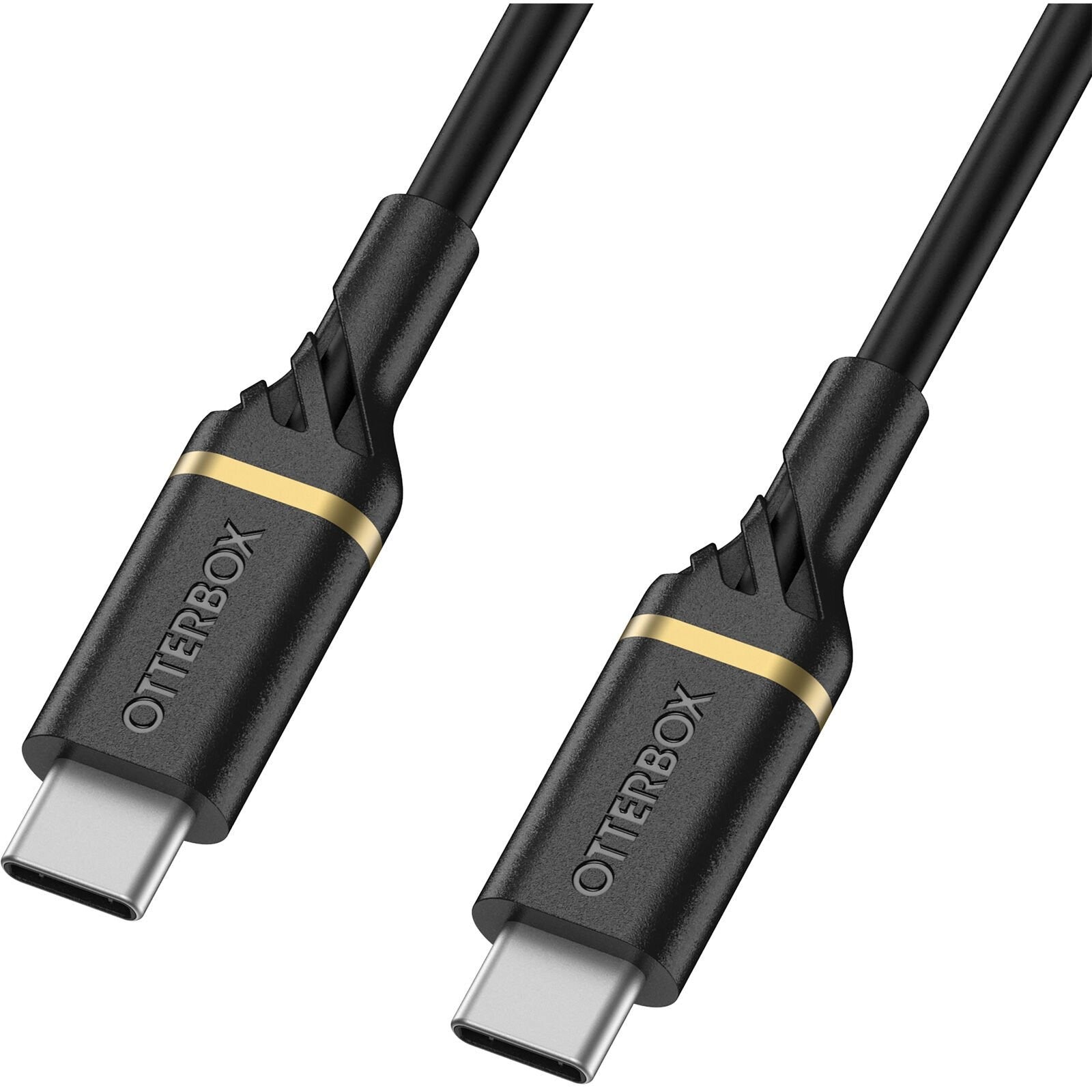 OtterBox USB-C to USB-C Fast Charge Car Charging Kit, 20W - Black Shimmer (Renewed)