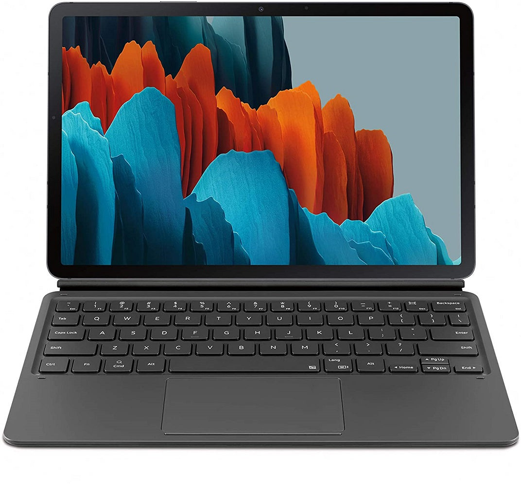 Samsung Galaxy Tab S7 and S7 5G Book Cover Keyboard - Black