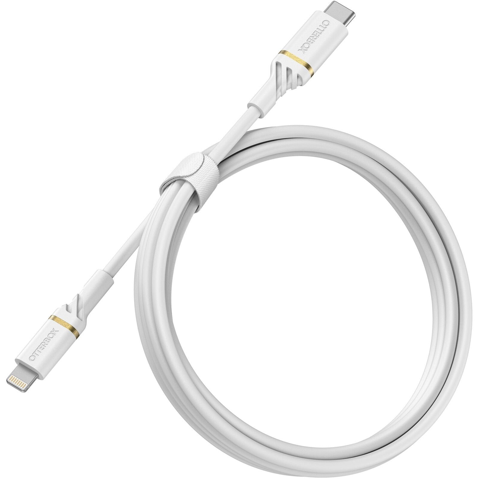 OtterBox Lightning to USB-C Fast Charge 2M/6.6ft Cable Two-Pack - Cloud Sky (New)