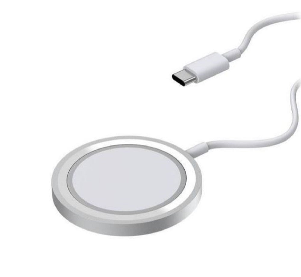 OtterBox Charging Pad for MagSafe, 78-80632 - Lucid Dreamer (White/Silver) (New)