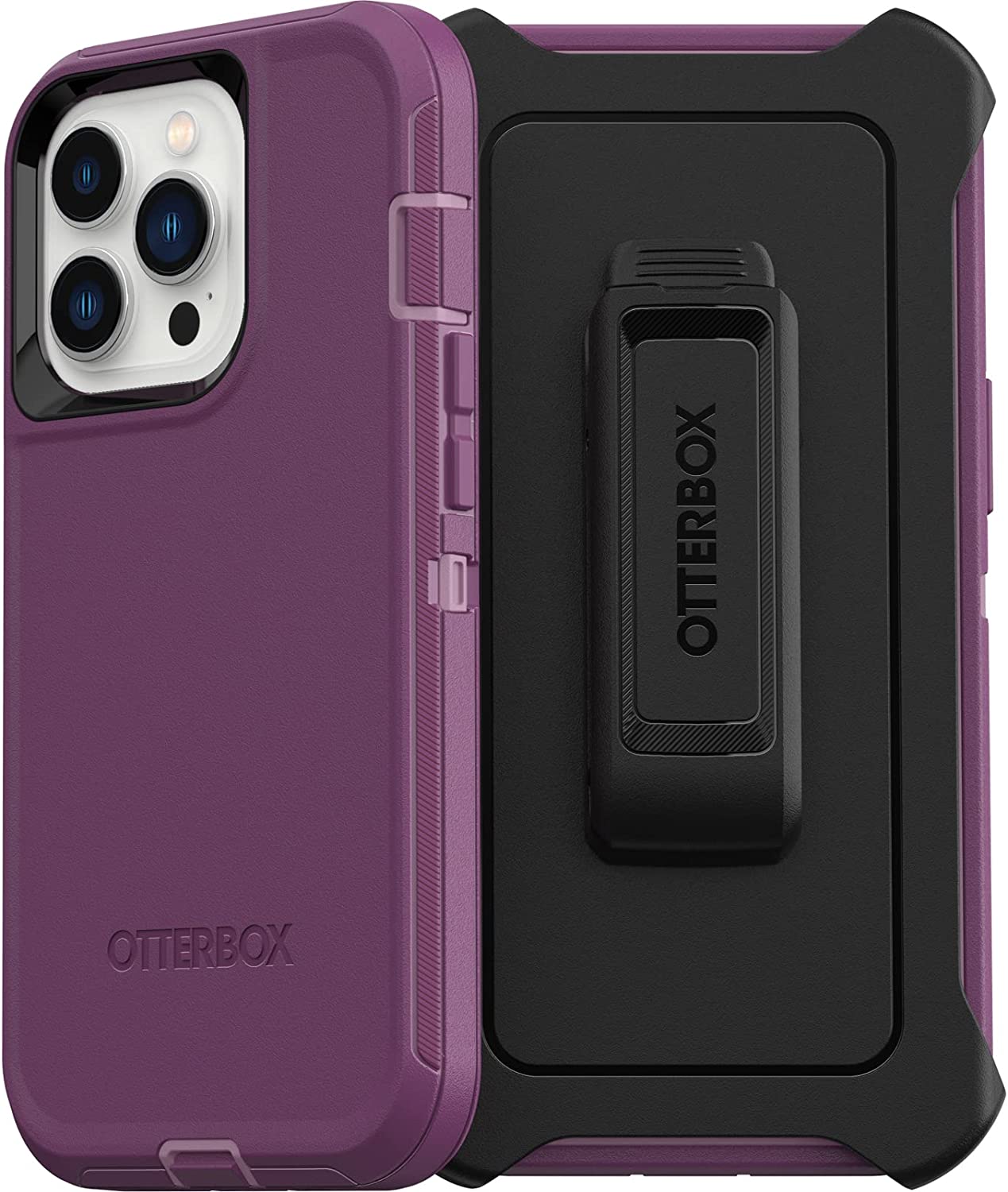 OtterBox DEFENDER SERIES case for iPhone 13 Pro - Happy Purple (77-83424)