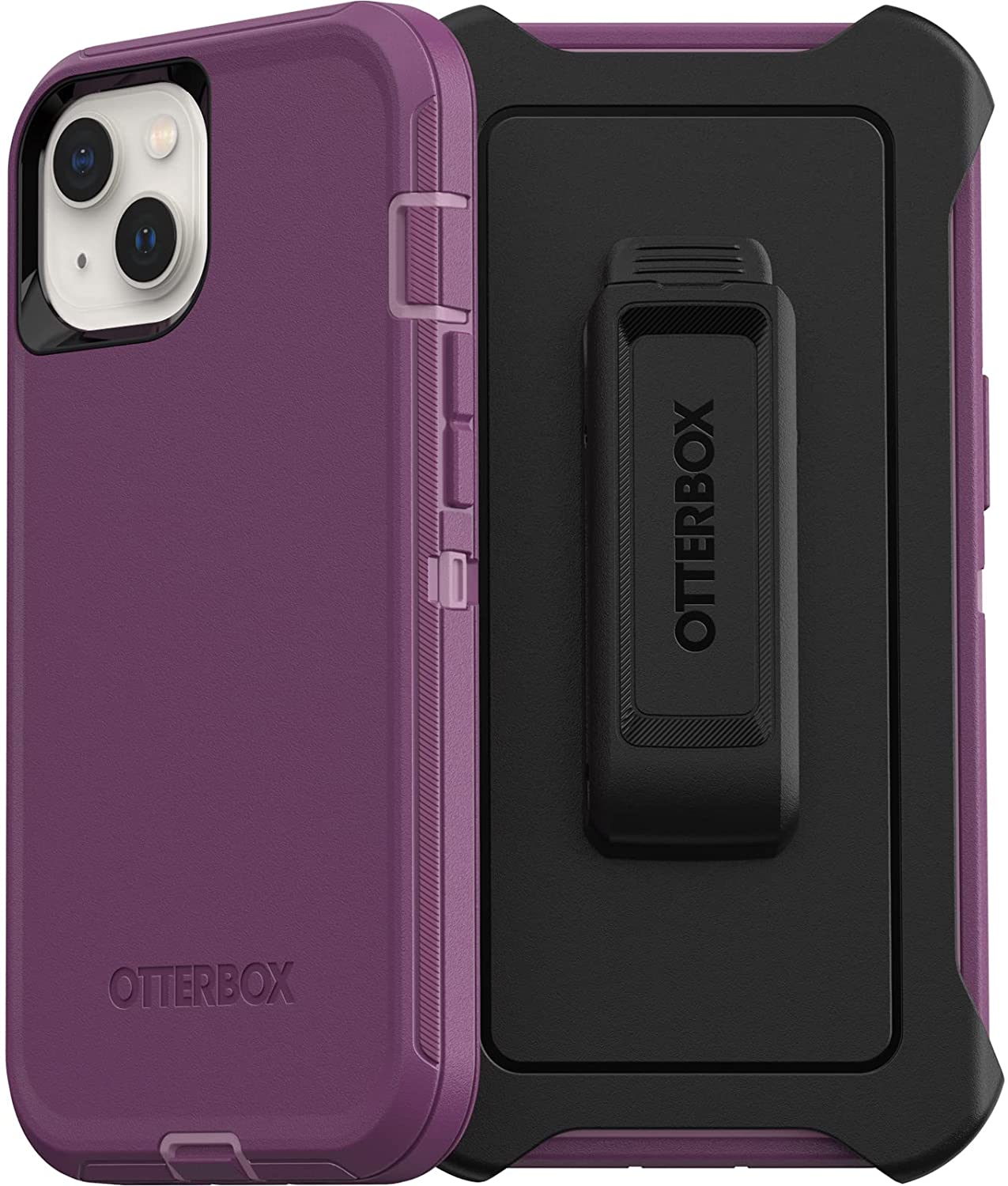 OtterBox DEFENDER SERIES case for iPhone 13 - Happy Purple (77-85438) - Refurbished