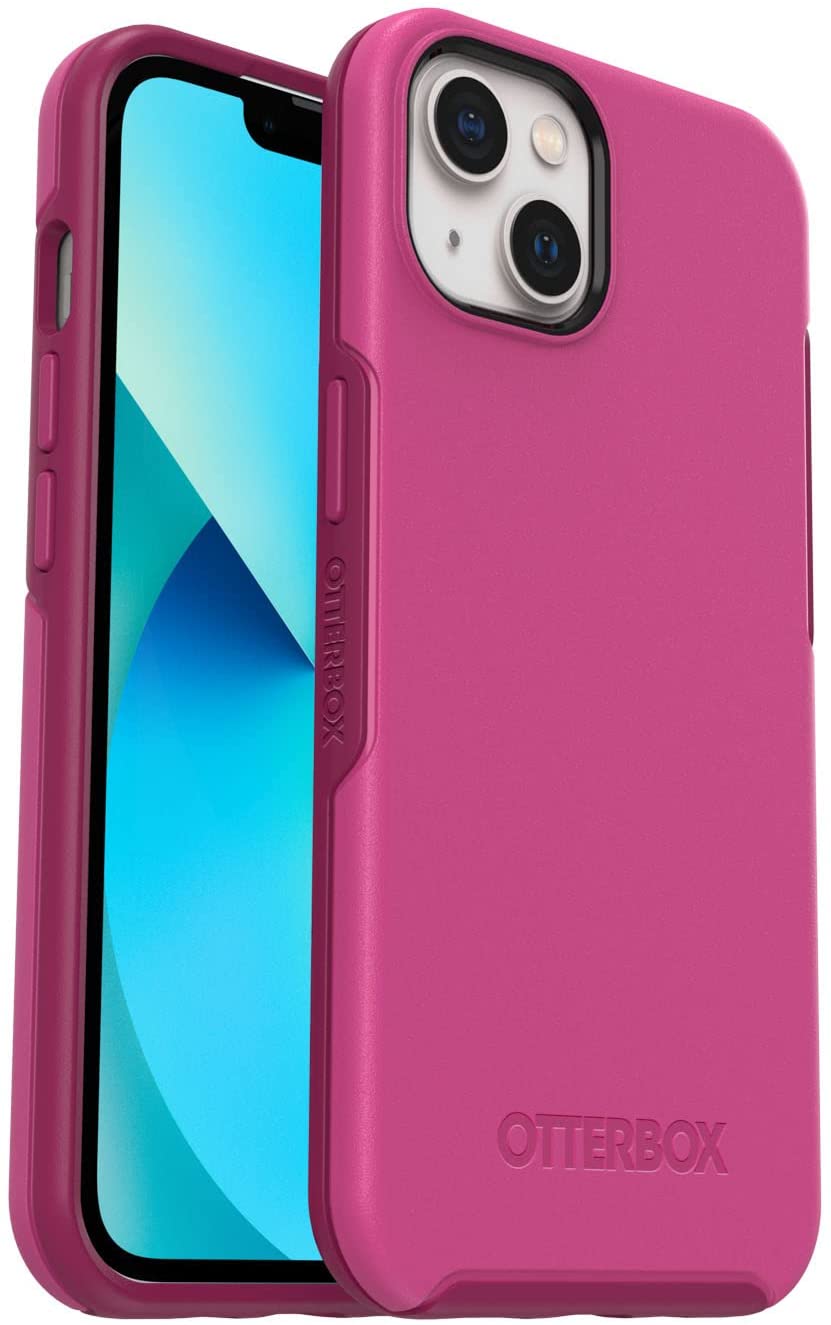 OtterBox SYMMETRY SERIES Antimicrobial Case for Apple iPhone 13 - Renaissance Pink (Certified Refurbished)