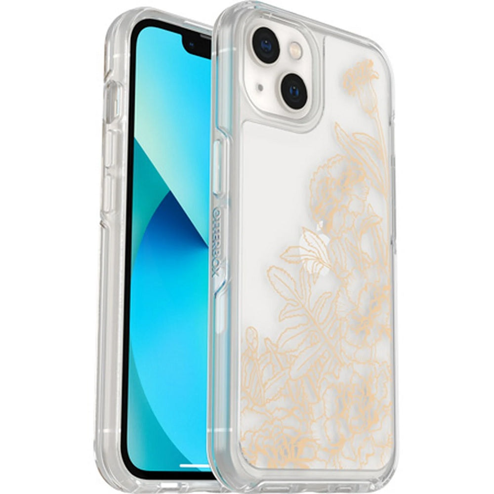OtterBox SYMMETRY SERIES Antimicrobial Case for Apple iPhone 13 - Marigold (New)