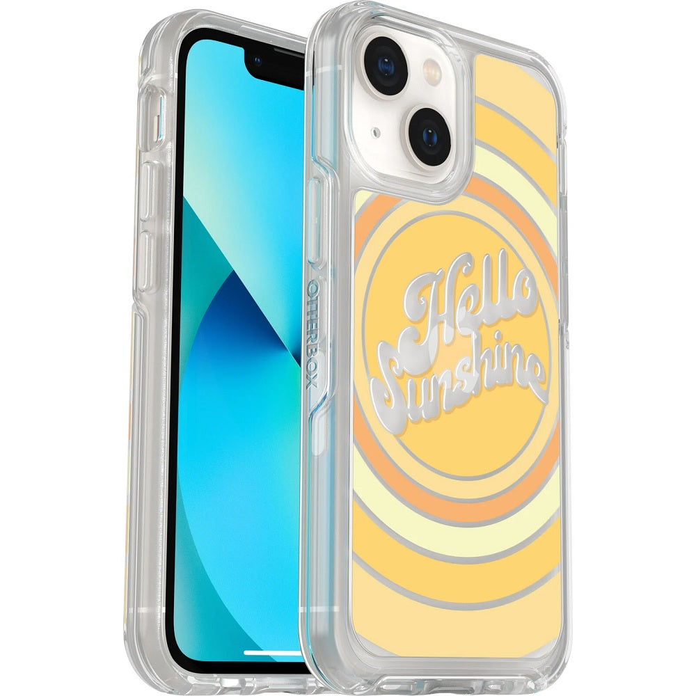 OtterBox SYMMETRY SERIES Antimicrobial Case for Apple iPhone 13 Mini - Hello Sunshine (New)