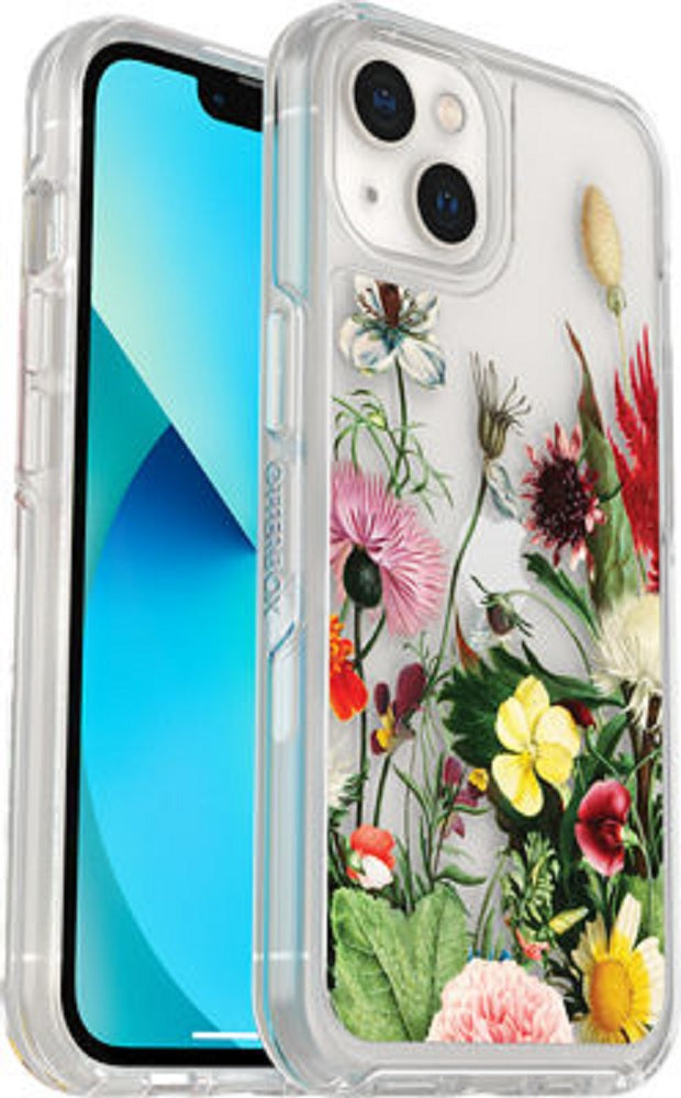 OtterBox SYMMETRY SERIES Antimicrobial Case for Apple iPhone 13 Mini - Thistle & Thorn (New)