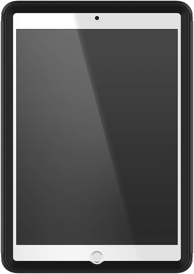 OtterBox DEFENDER SERIES Case & Stand for iPad 7th, 8th, and 9th gen - Black (Renewed)
