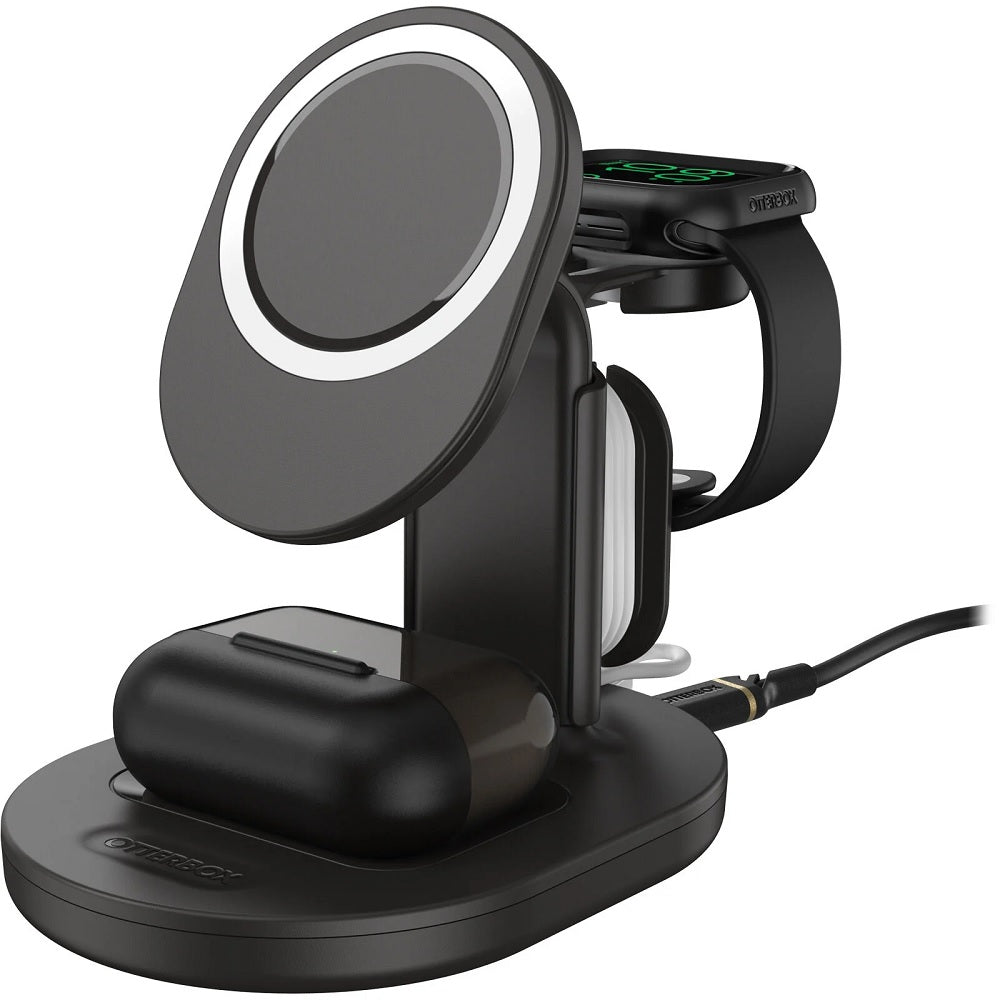 OtterBox 3-in-1 Charging Station for Apple MagSafe - 7.5W - Radiant Night (New)