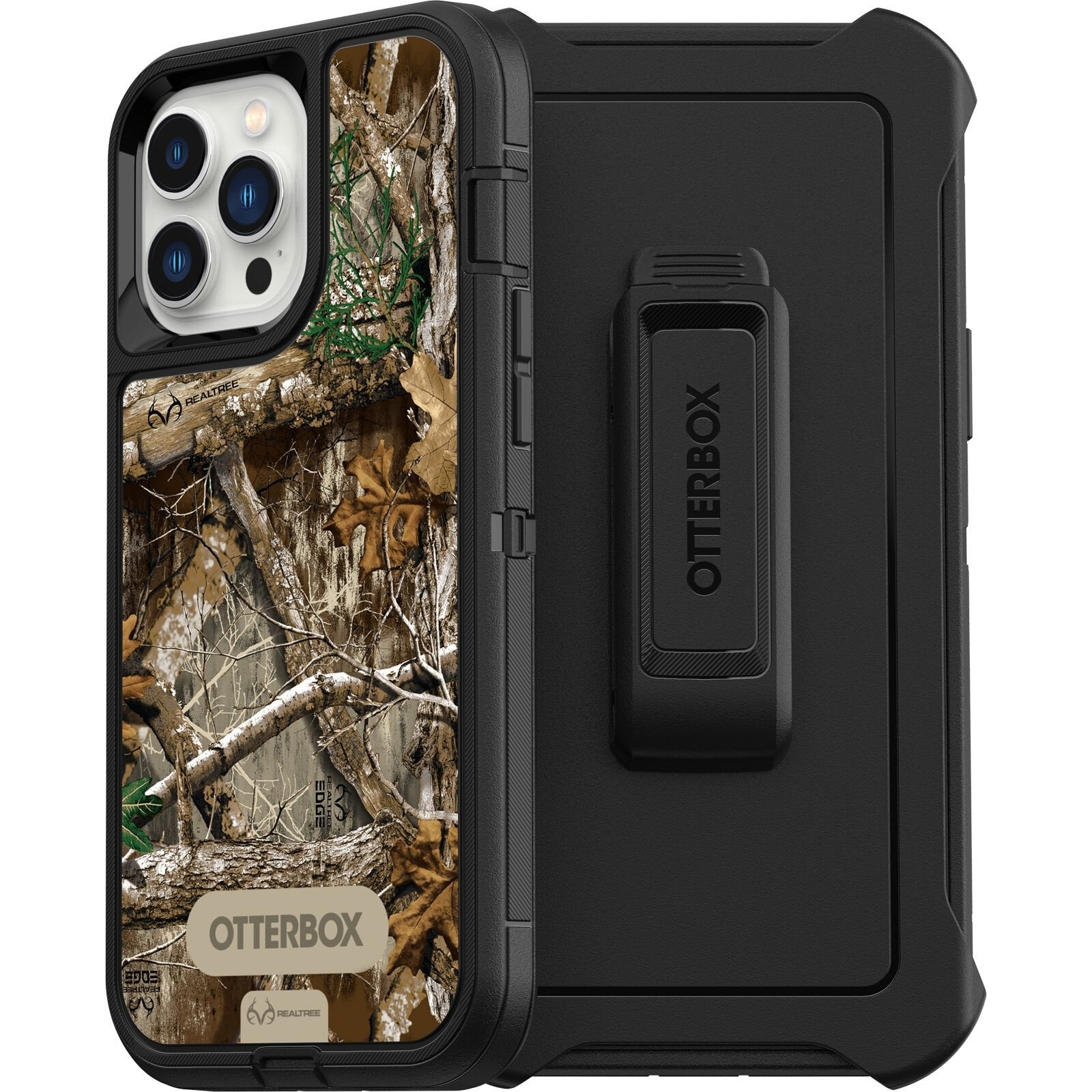 OtterBox DEFENDER SERIES Case for Apple iPhone 13 Pro Max - RealTree Edge Black (Certified Refurbished)