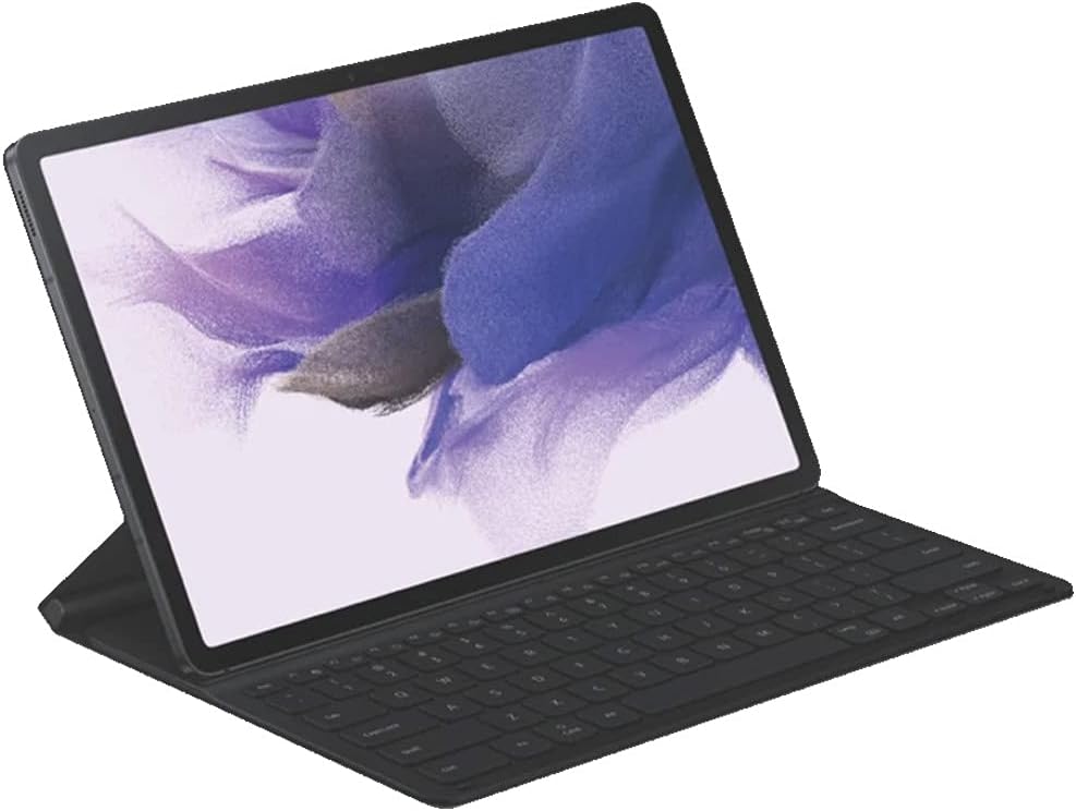 Samsung EF-DT730UBE Book Cover Keyboard Slim for Galaxy Tab S8+, S7+, S7 FE - Black