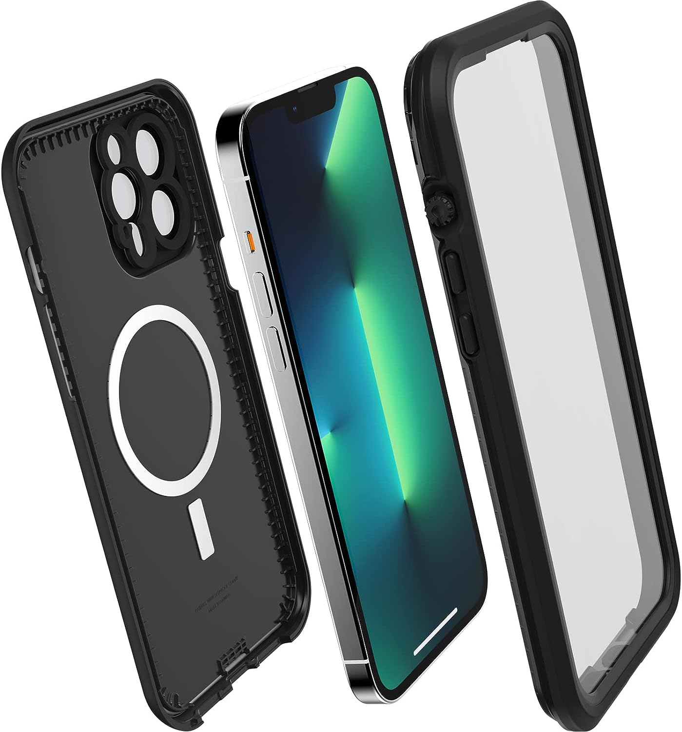 LifeProof FRE SERIES Waterproof Case with MagSafe for iPhone 13 Pro Max - Black (New)