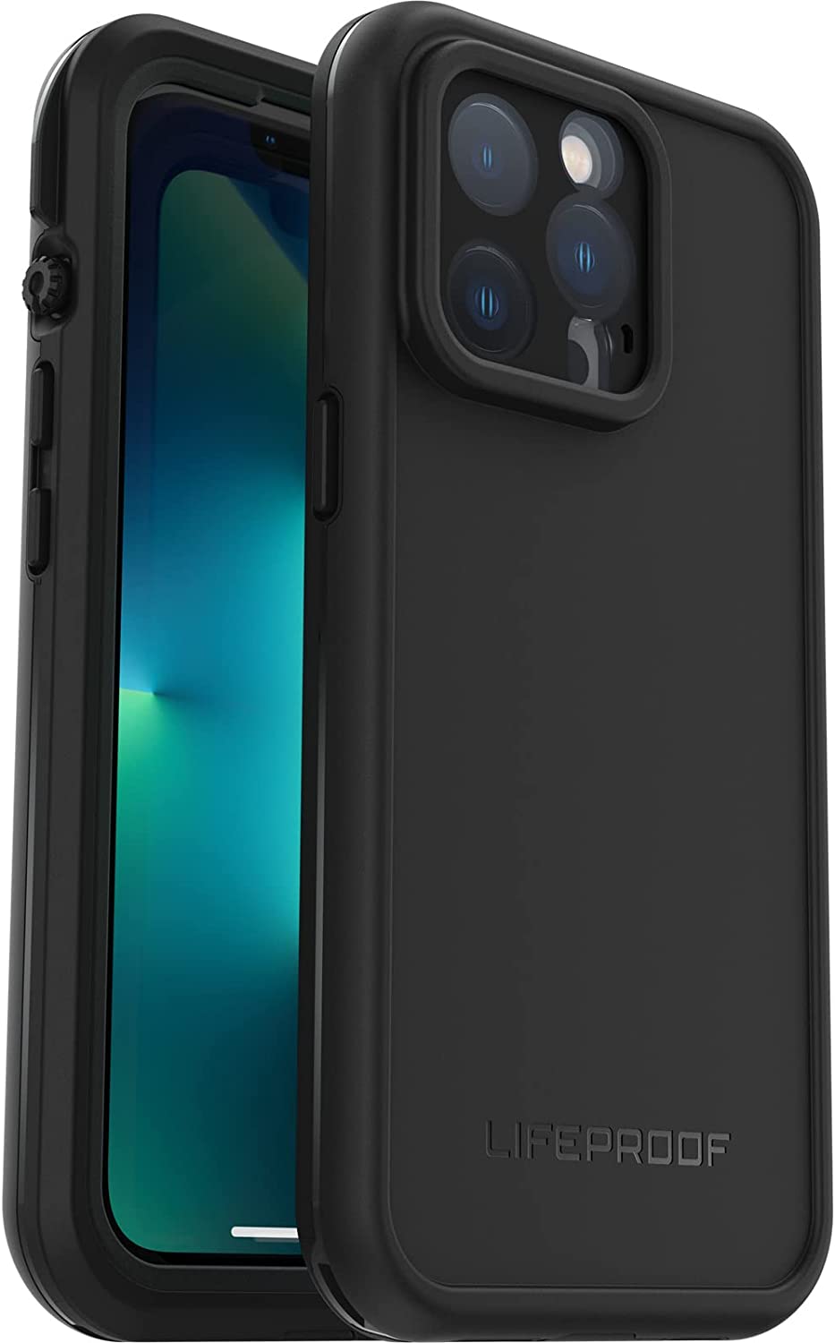 LifeProof FRE SERIES Waterproof Case for Apple iPhone 13 Pro - Black (New)