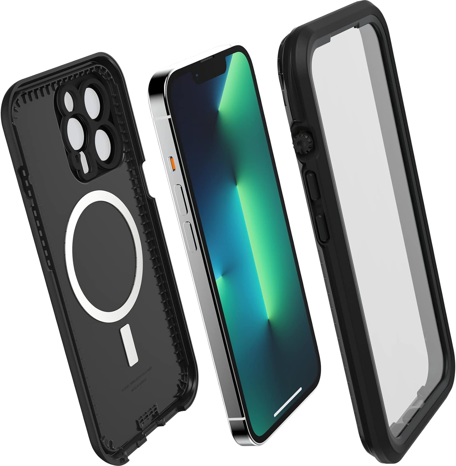 LifeProof FRE SERIES Waterproof Case with MagSafe for iPhone 13 Pro - Black (New)