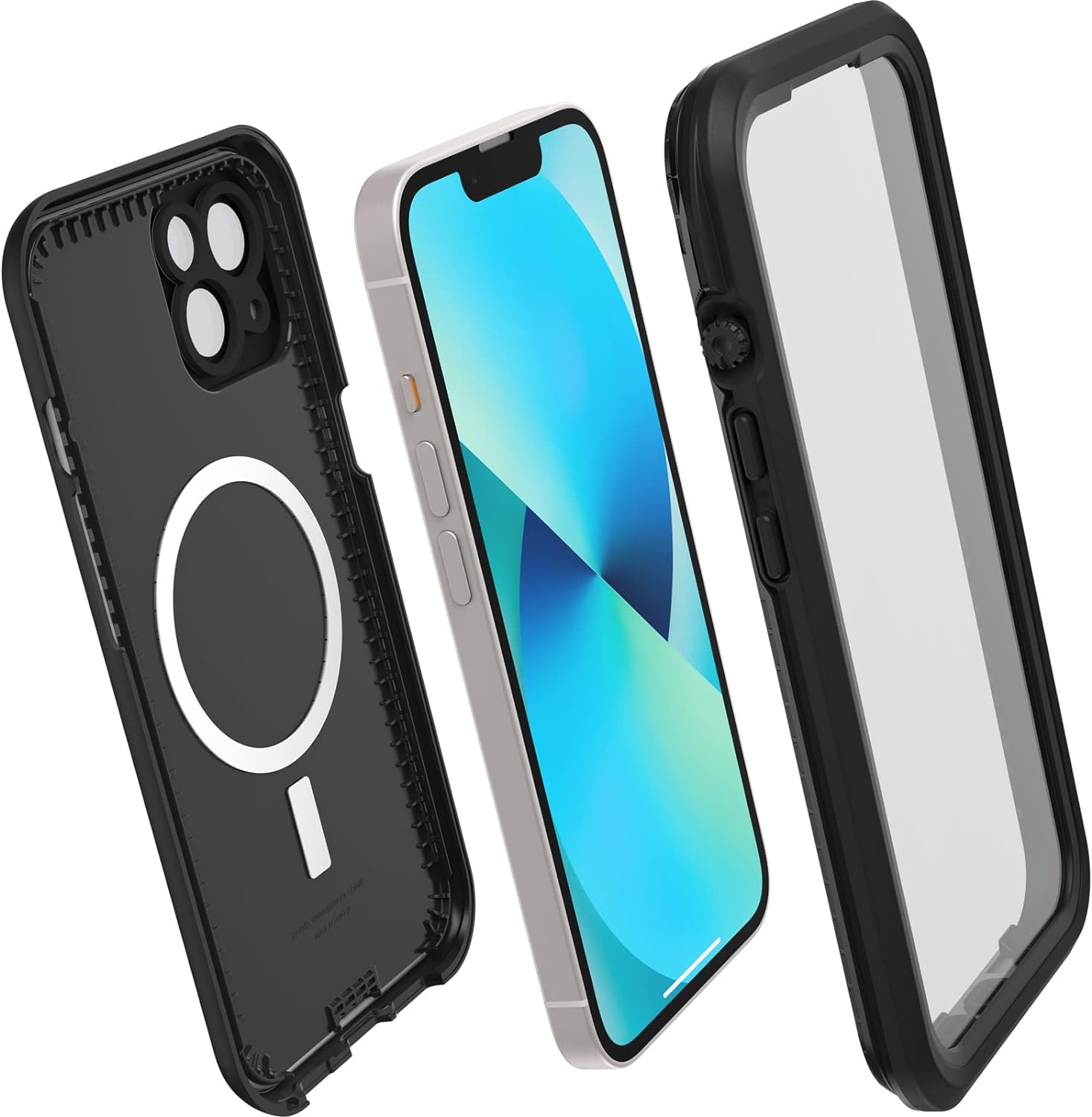 LifeProof FRE SERIES Waterproof Case for Apple iPhone 13 w/ Magsafe - Black (New)