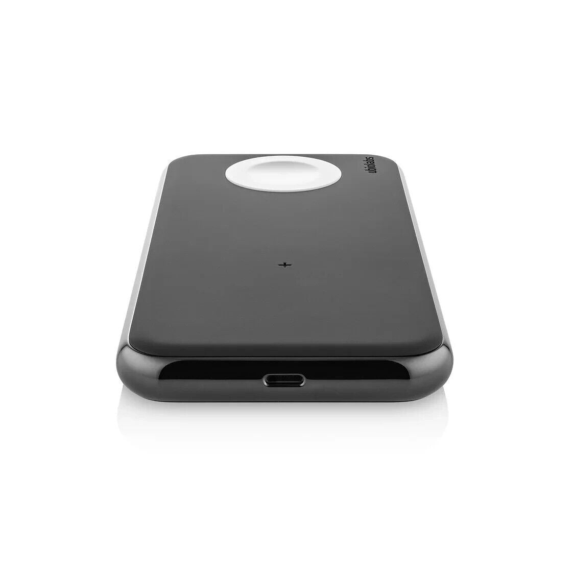 UbioLabs Wireless Universal Fast Charging Pad iPhone Apple Watch Combo - Black (Certified Refurbished)