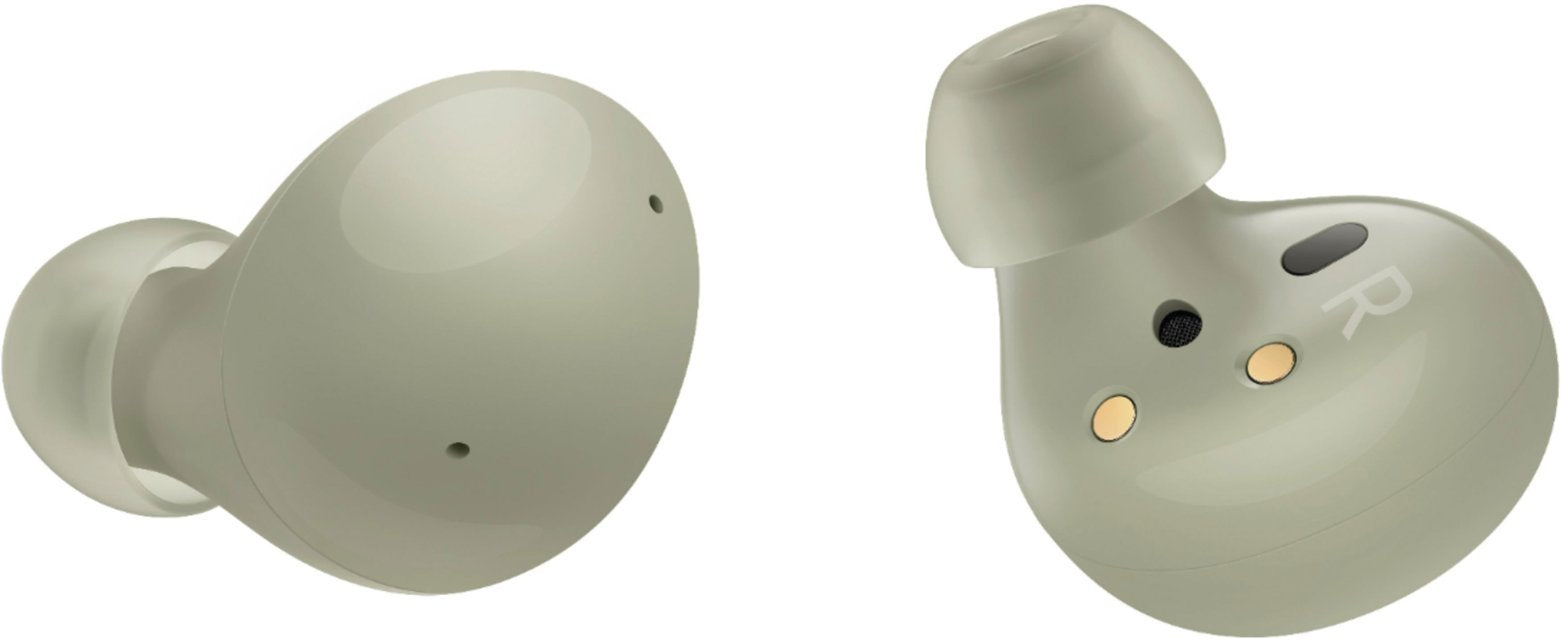 SAMSUNG Galaxy Buds2 True Wireless Noise Cancelling Bluetooth Earbuds - Olive (New)