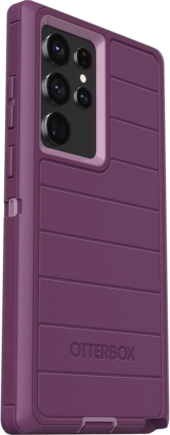 OtterBox DEFENDER SERIES Case for Samsung Galaxy S22 Ultra - Happy Purple (New)