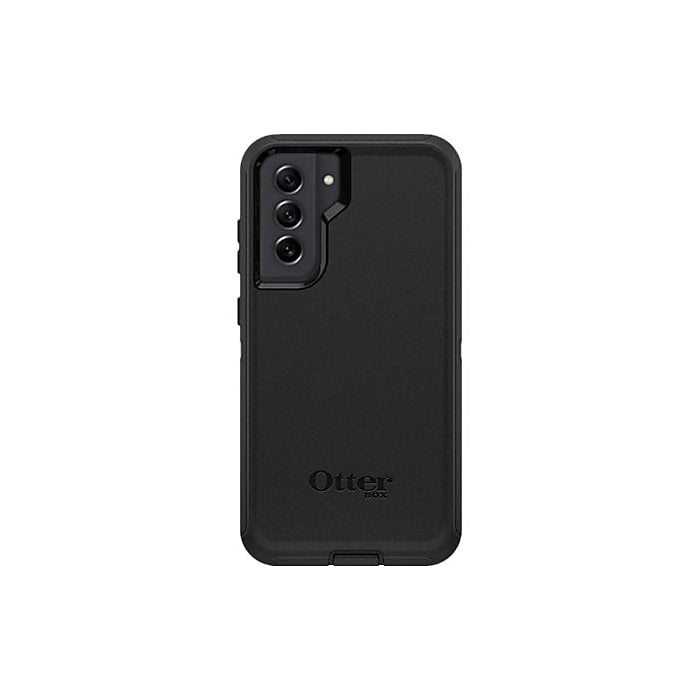 OtterBox DEFENDER SERIES Case & Holster for Samsung Galaxy S21 FE 5G - Black