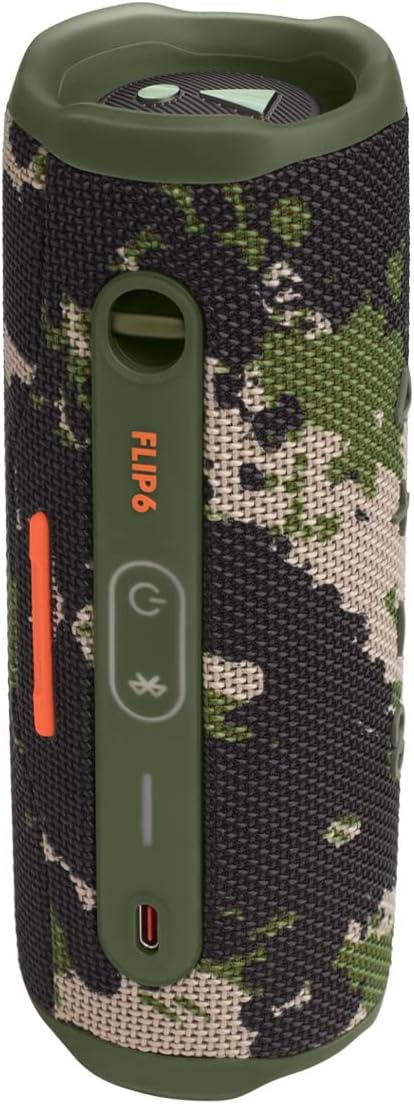 JBL FLIP 6 Portable Wireless Bluetooth  Waterproof Speaker - GT -  Squad (Camo) (New)
