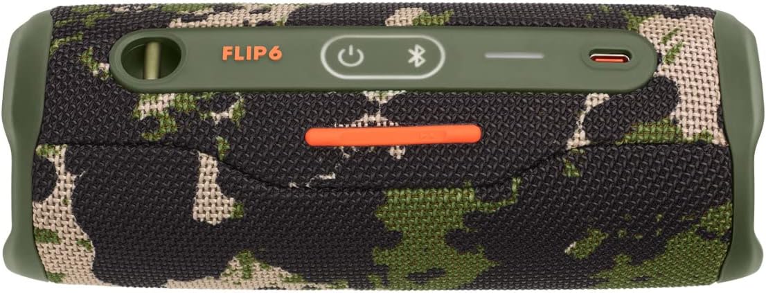 JBL FLIP 6 Portable Wireless Bluetooth  Waterproof Speaker - GT -  Squad (Camo) (New)