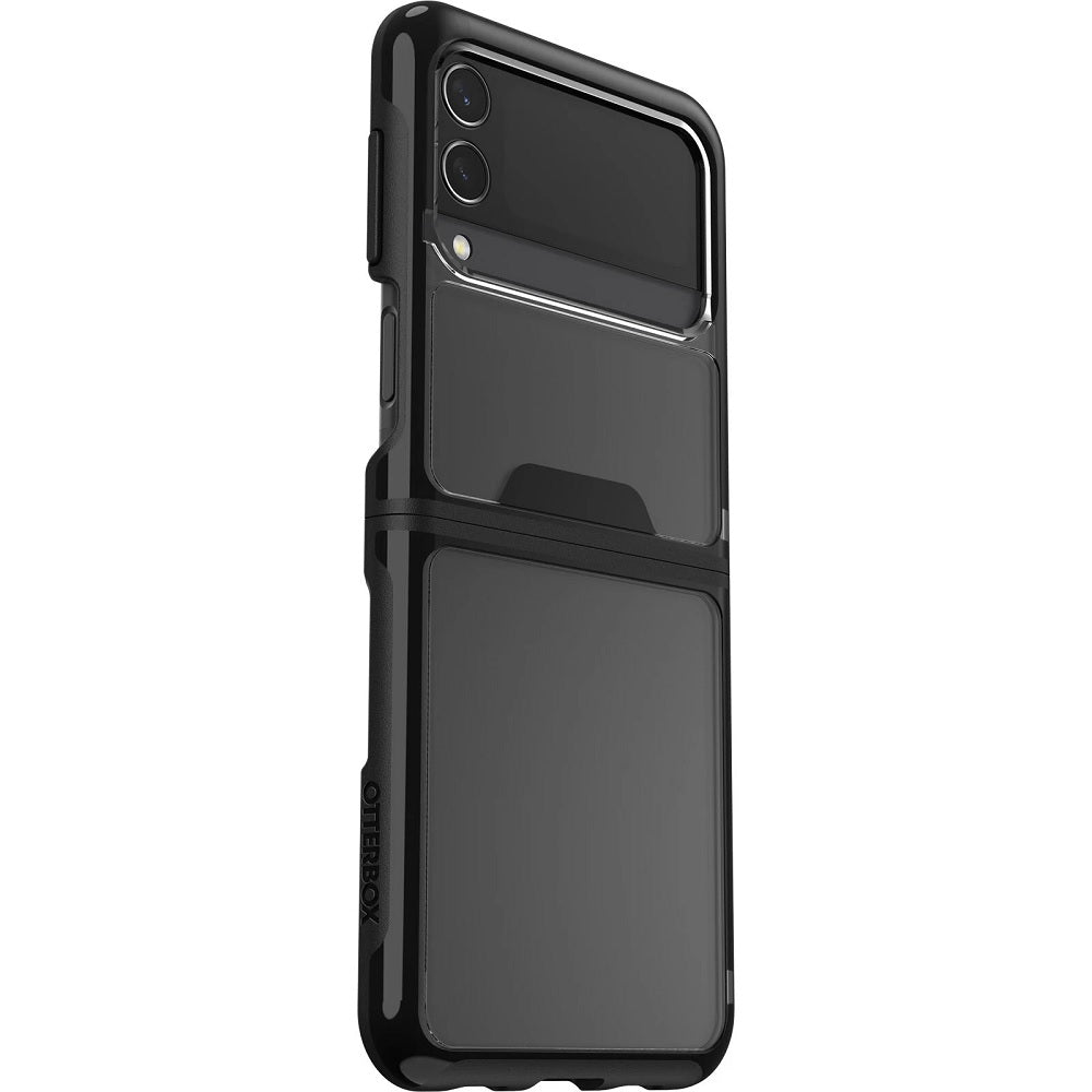 OtterBox SYMMETRY SERIES Flex Case for Samsung Galaxy Z Flip3 5G - Black Crystal (New)
