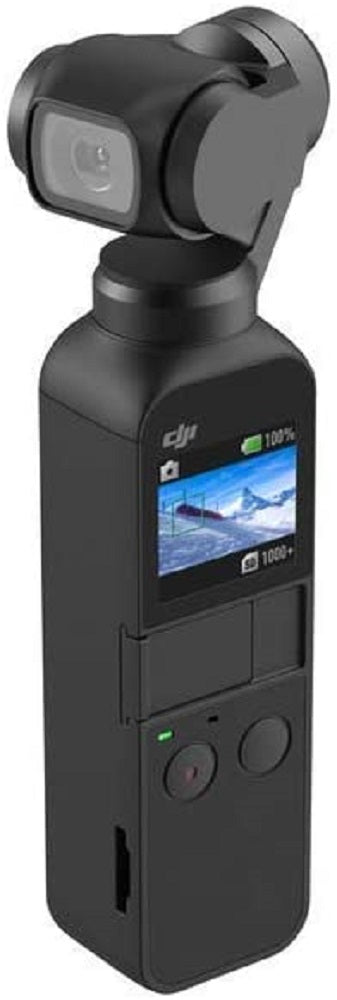 DJI Osmo Pocket Touchscreen Handheld 3-Axis Gimbal Stabilizer Camera  - Black  (Certified Refurbished)