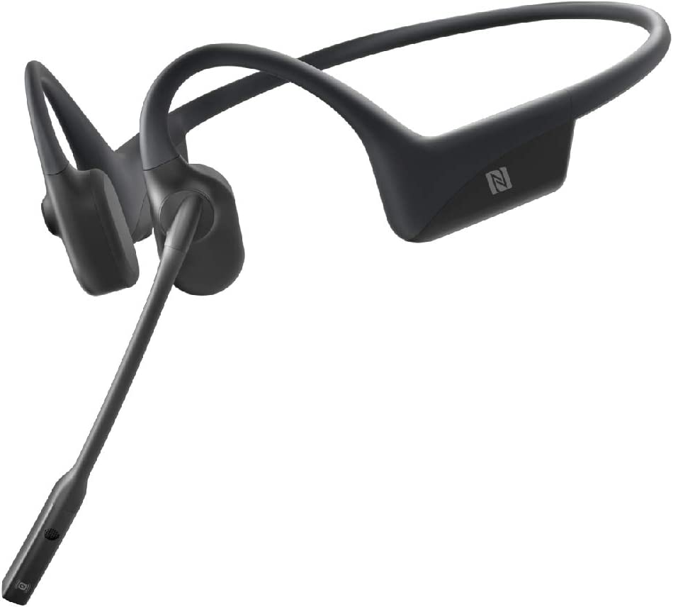 Aftershokz OpenComm Wireless Bone Conduction Headset - Slate Gray 