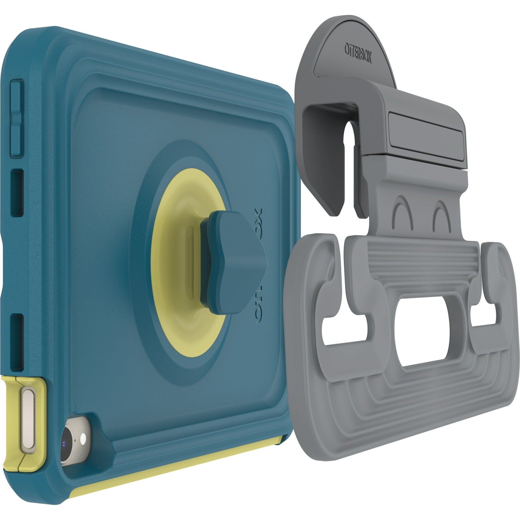 OtterBox EasyGrab Case for Kids iPad Mini (6th Gen) - Galaxy Runner Blue (Blue/Green) (Certified Refurbished)