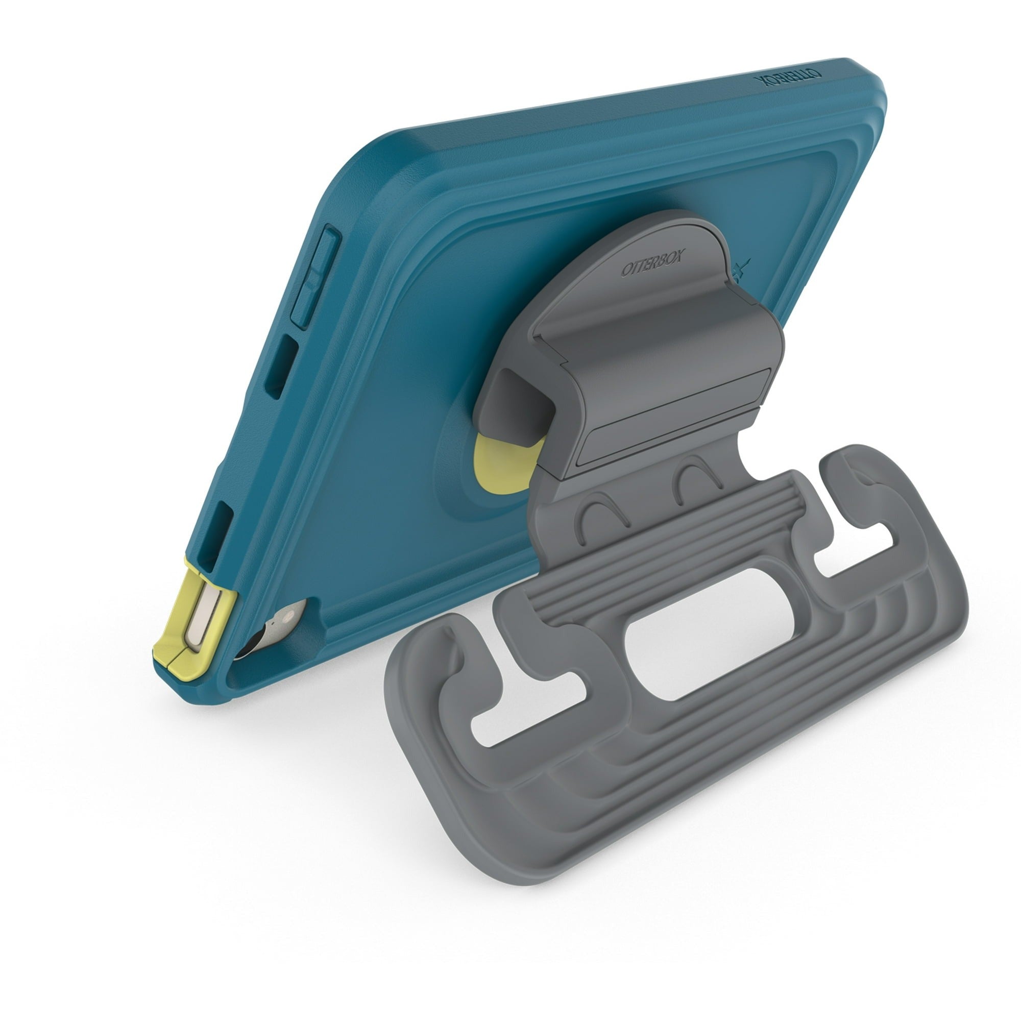 OtterBox EasyGrab Case for Kids iPad Mini (6th Gen) - Galaxy Runner Blue (Blue/Green) (Certified Refurbished)