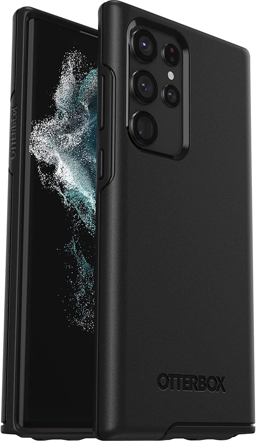 OtterBox SYMMETRY SERIES Case for Galaxy S22 Ultra - Black (Certified Refurbished)