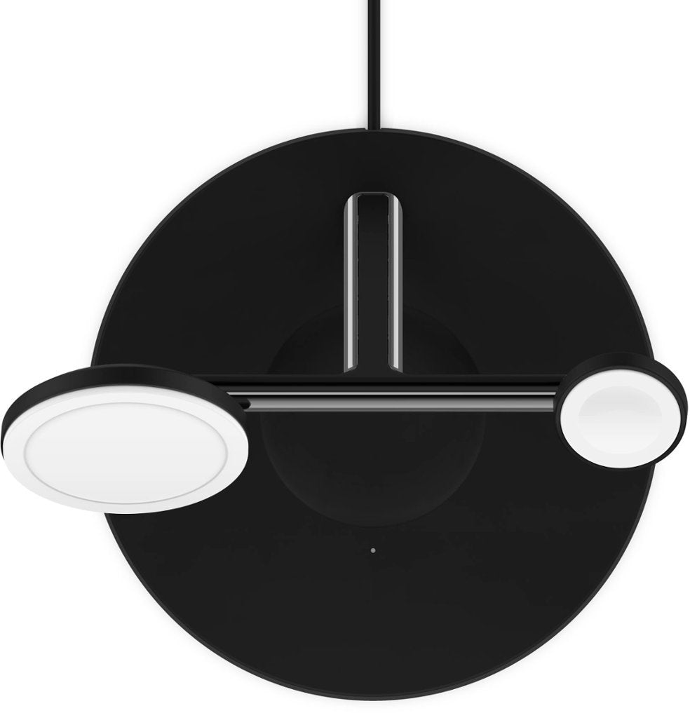 Belkin BOOSTCHARGE PRO 3 in 1 Wireless Charger with MagSafe - Black (New)