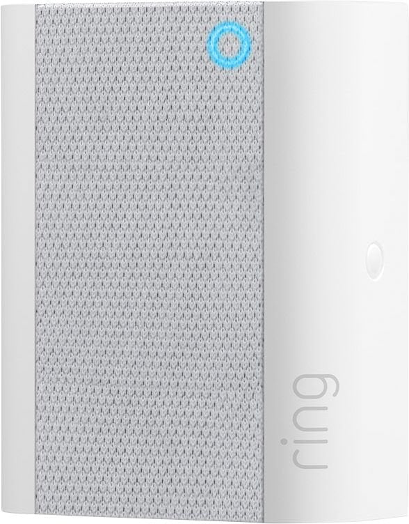 Ring Chime Smart Wifi Enabled Plugin Doorbell - White (Pre-Owned)