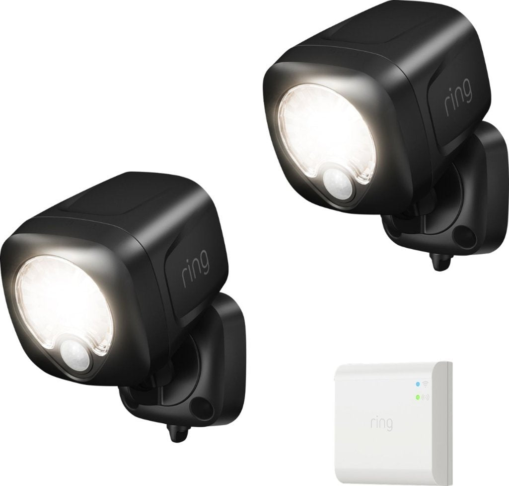 Ring Smart Lighting Add-On Smart LED Light Bulb - 2 Pack - Black (New)