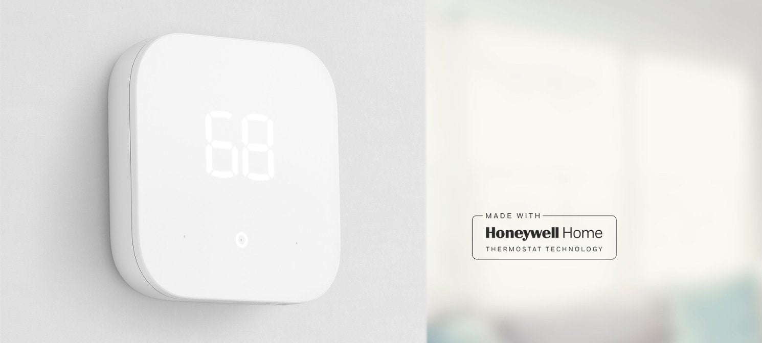 Amazon Smart Programmable Energy Star Certified Thermostat - White (New)