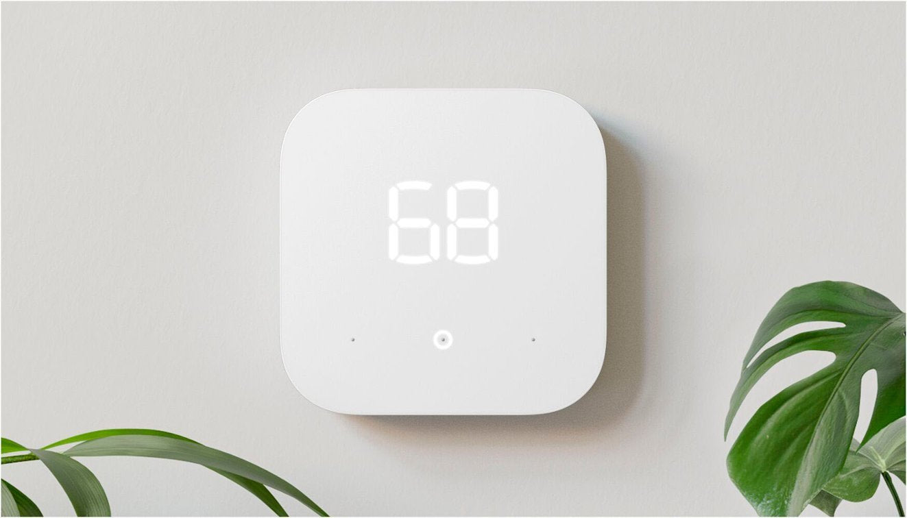 Amazon Smart Programmable Energy Star Certified Thermostat - White (New)