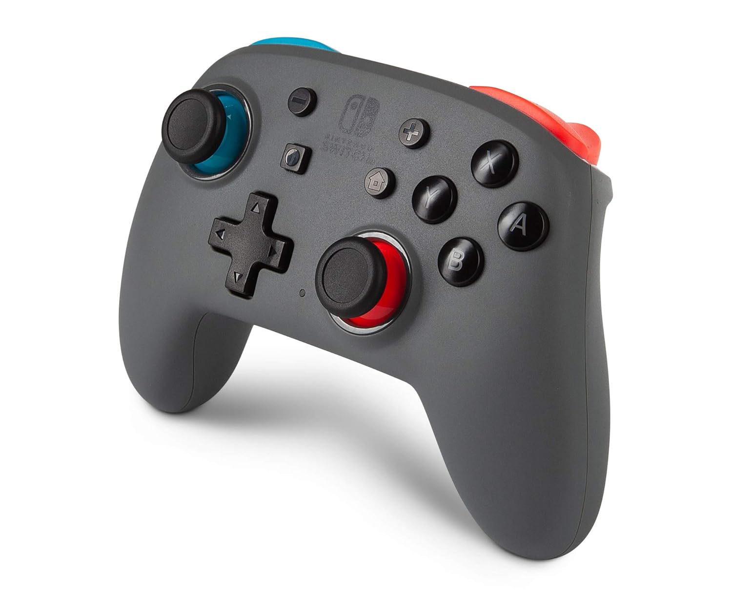 PowerA Nano Enhanced Wireless Controller for Nintendo Switch - Grey-Neon (New)