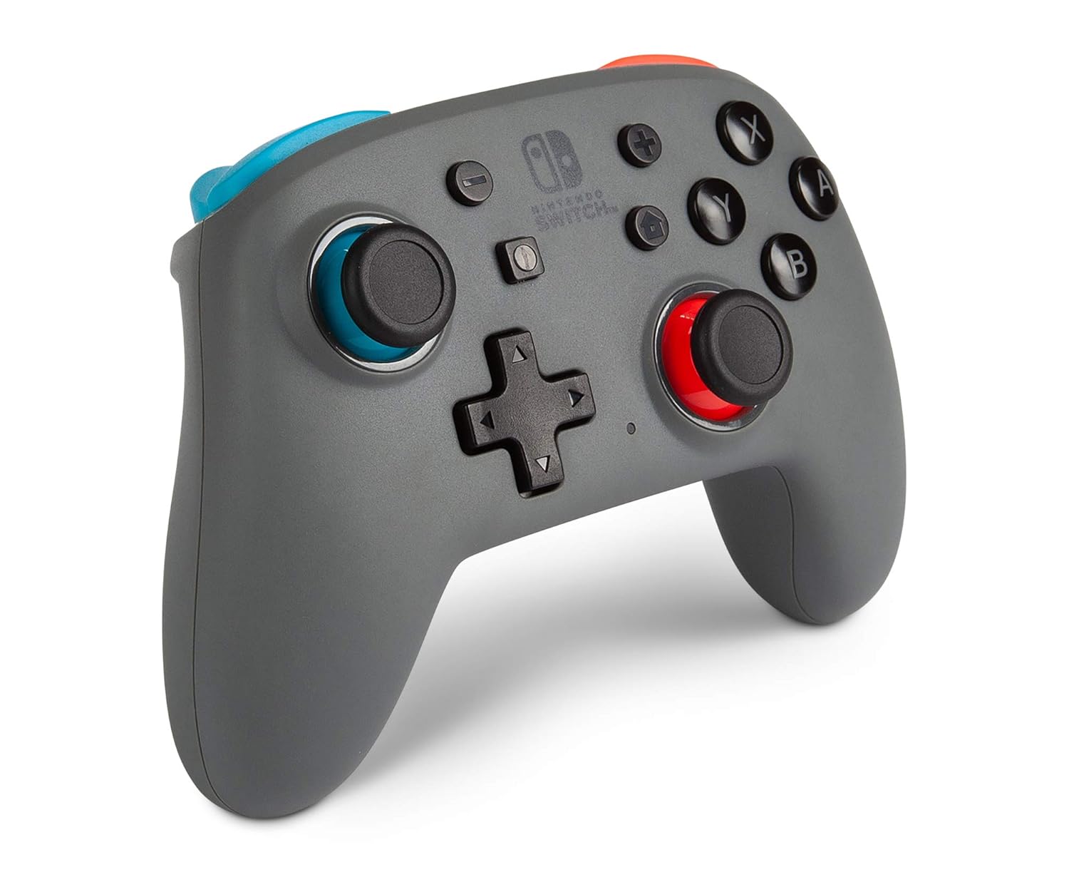 PowerA Nano Enhanced Wireless Controller for Nintendo Switch - Grey-Neon (New)