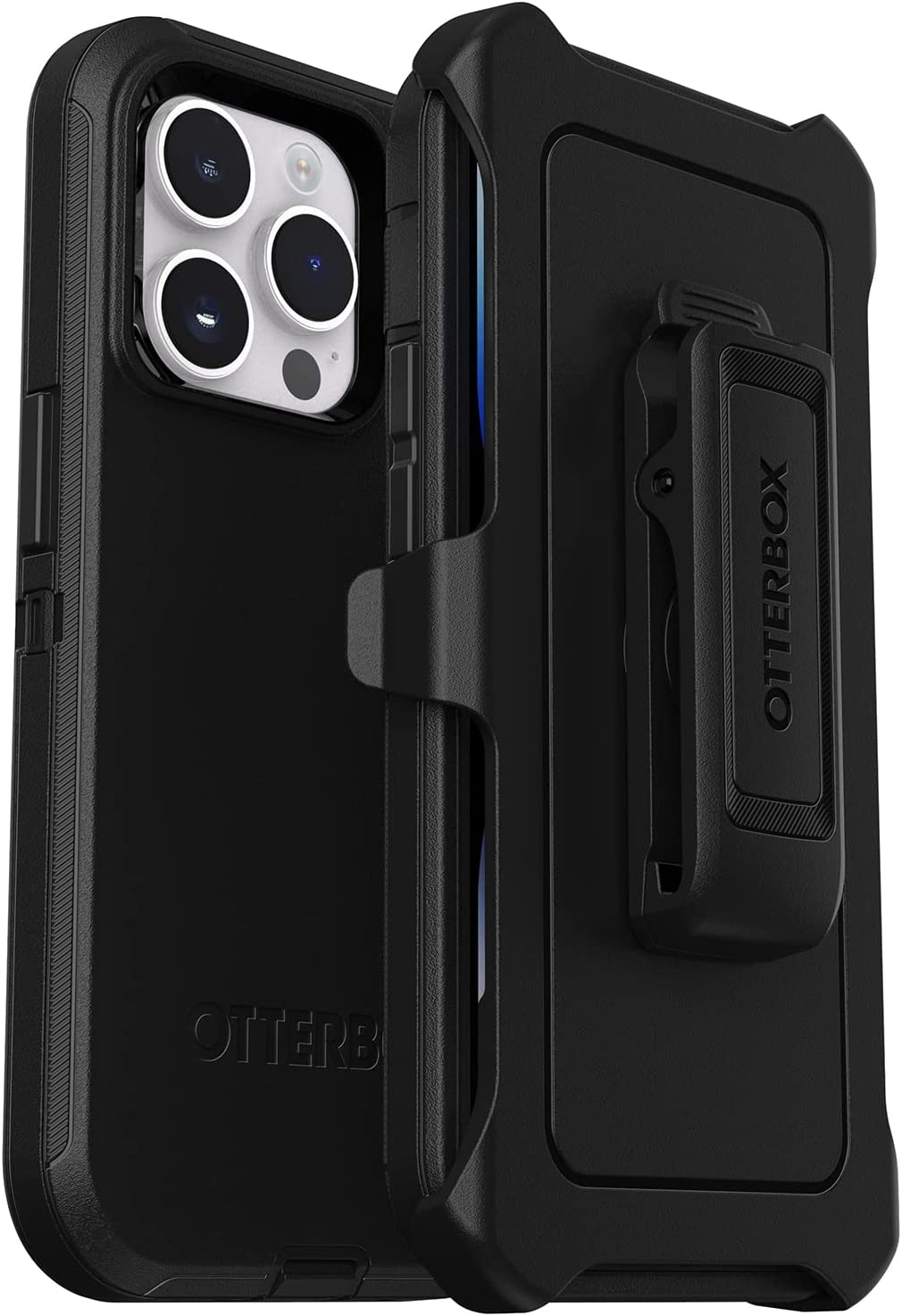 OtterBox DEFENDER SERIES Case & Holster for Apple iPhone 14 Pro - Black (New)