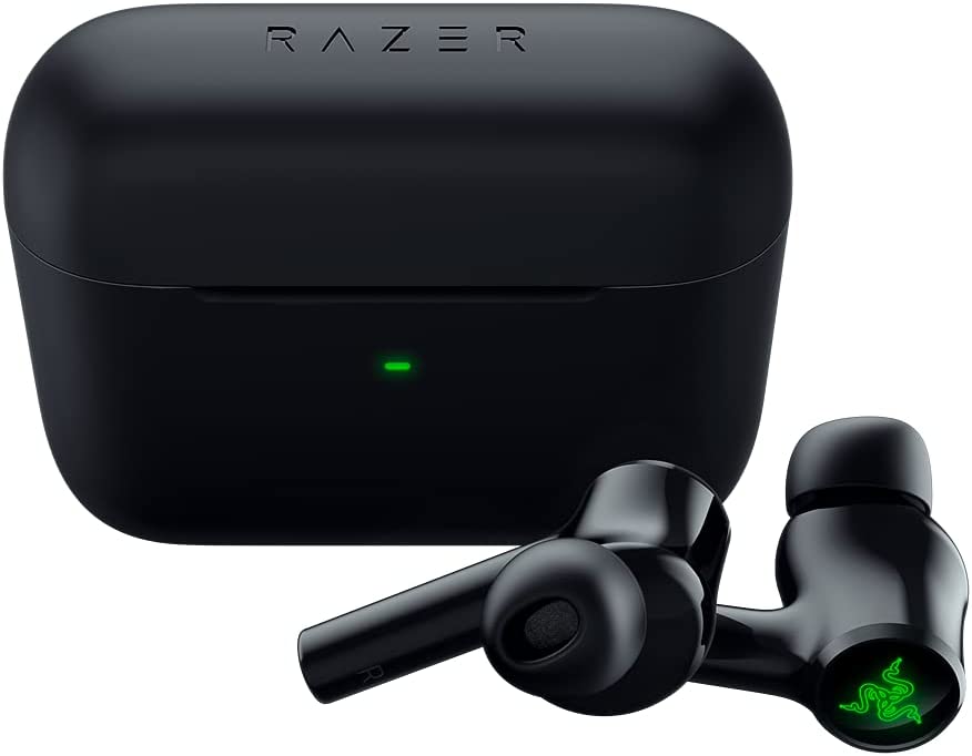 Razer Hammerhead True Wireless Bluetooth Gaming Earbuds (2nd Generation) - Black (Certified Refurbished)