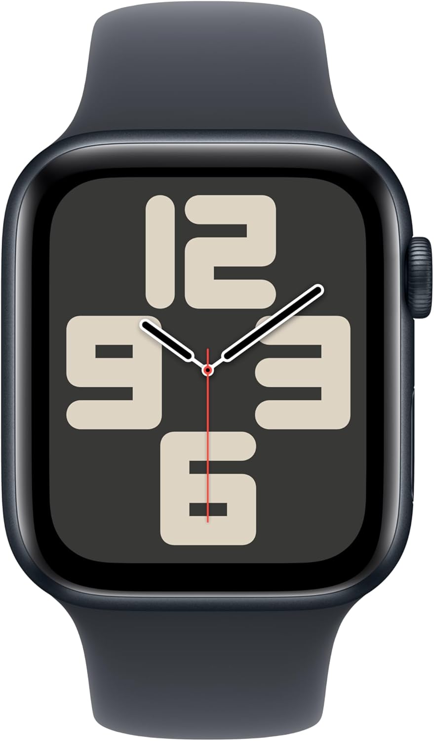 Apple Watch Series SE 2nd Gen (GPS+LTE) 44MM Midnight Aluminum Case Sport Band (New)