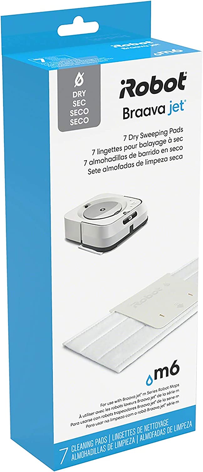 iRobot Authentic Replacement Braava Jet M Series Dry Sweeping Pads (7-Pack) (New)