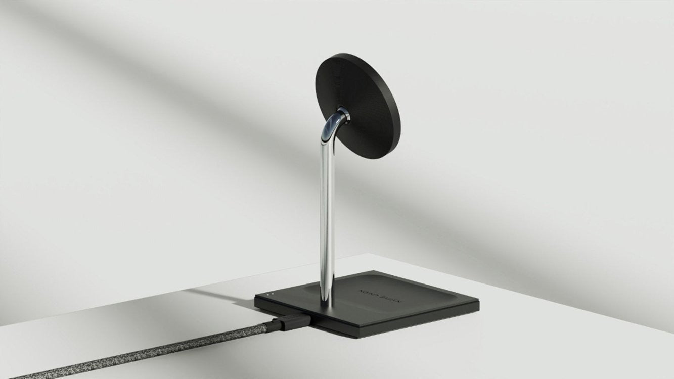 Native Union Magnetic Wireless Charging Pad for Qi-Compatible Devices - Black (New)