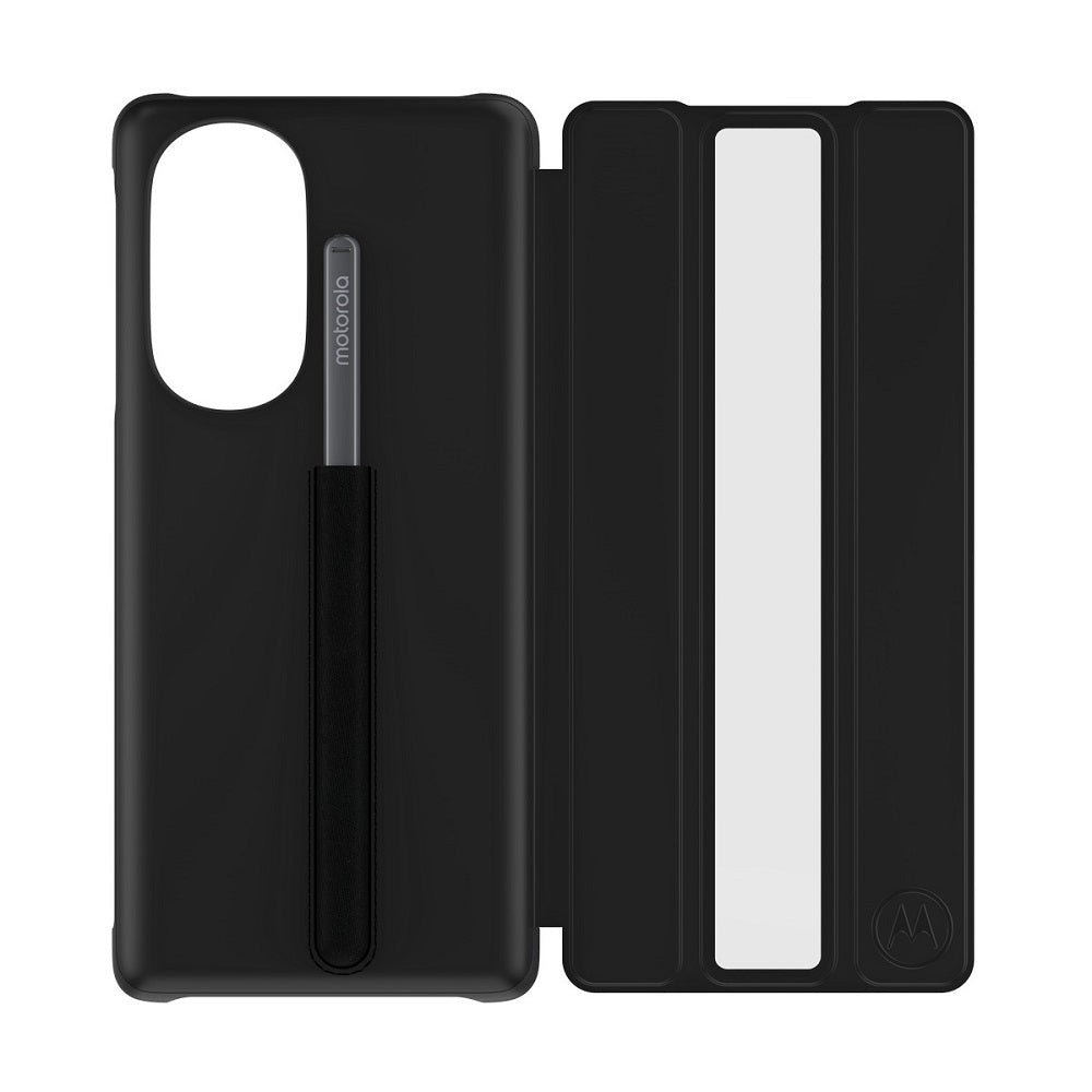 Motorola Folio and Stylus Bundle for Moto edge+ 5G UW - Black (New)