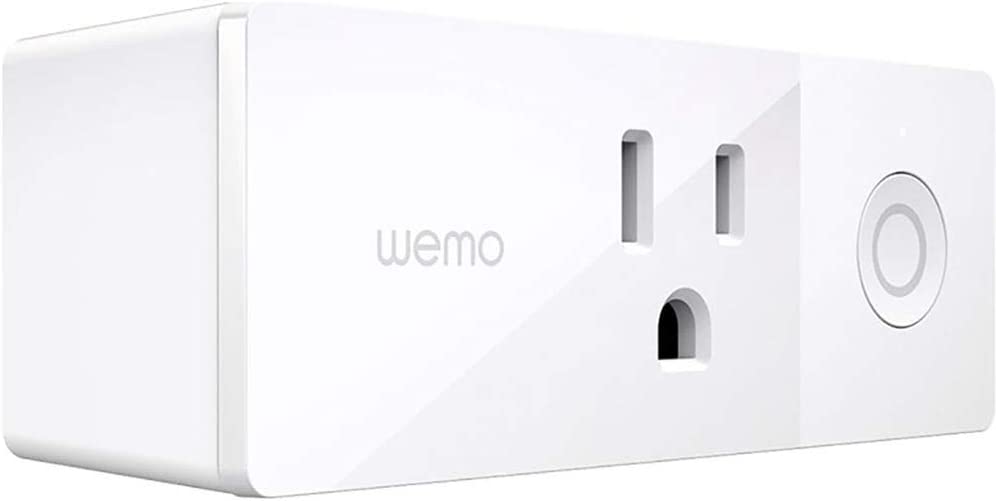 WeMo Mini Smart Plug WiFi Enabled with Alexa, Google Assistant & Apple HomeKit (New)