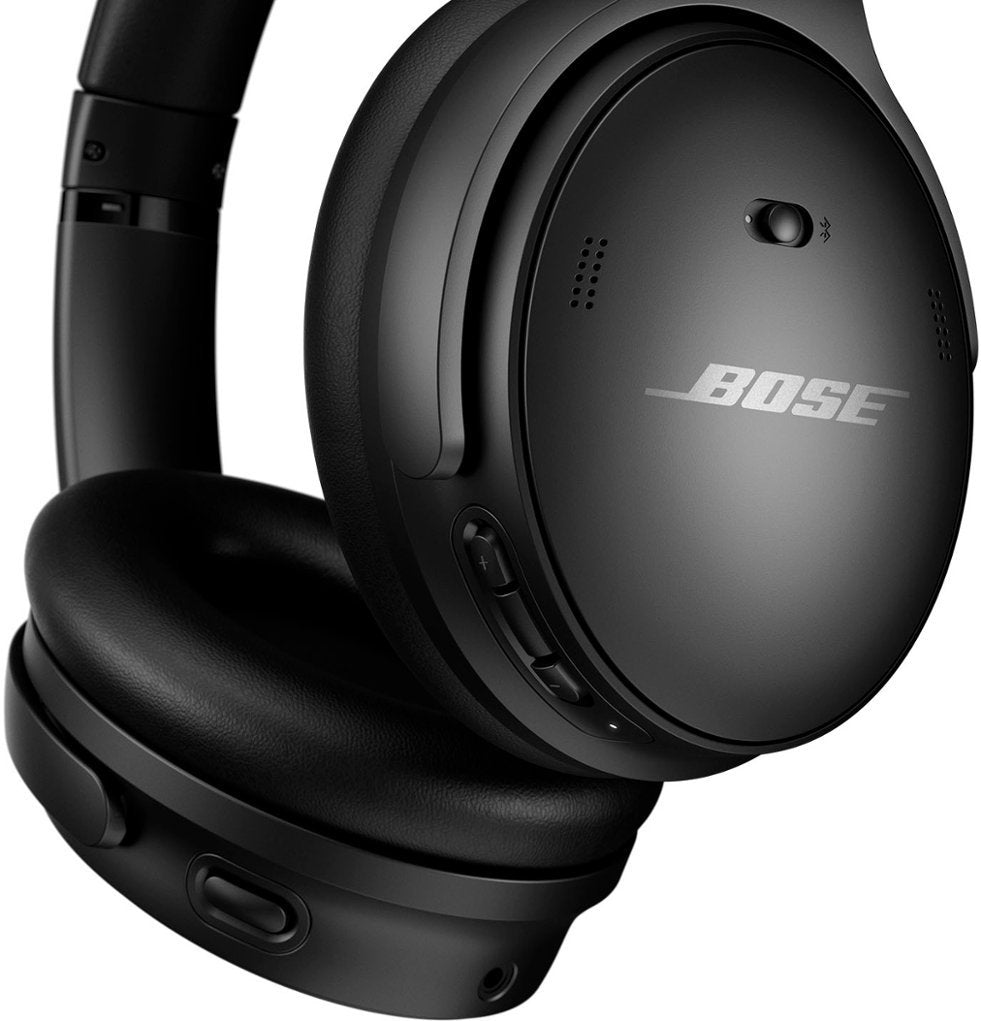 Bose QuietComfort 45 Wireless Noise Cancelling Headphones - Triple Black (Certified Refurbished)