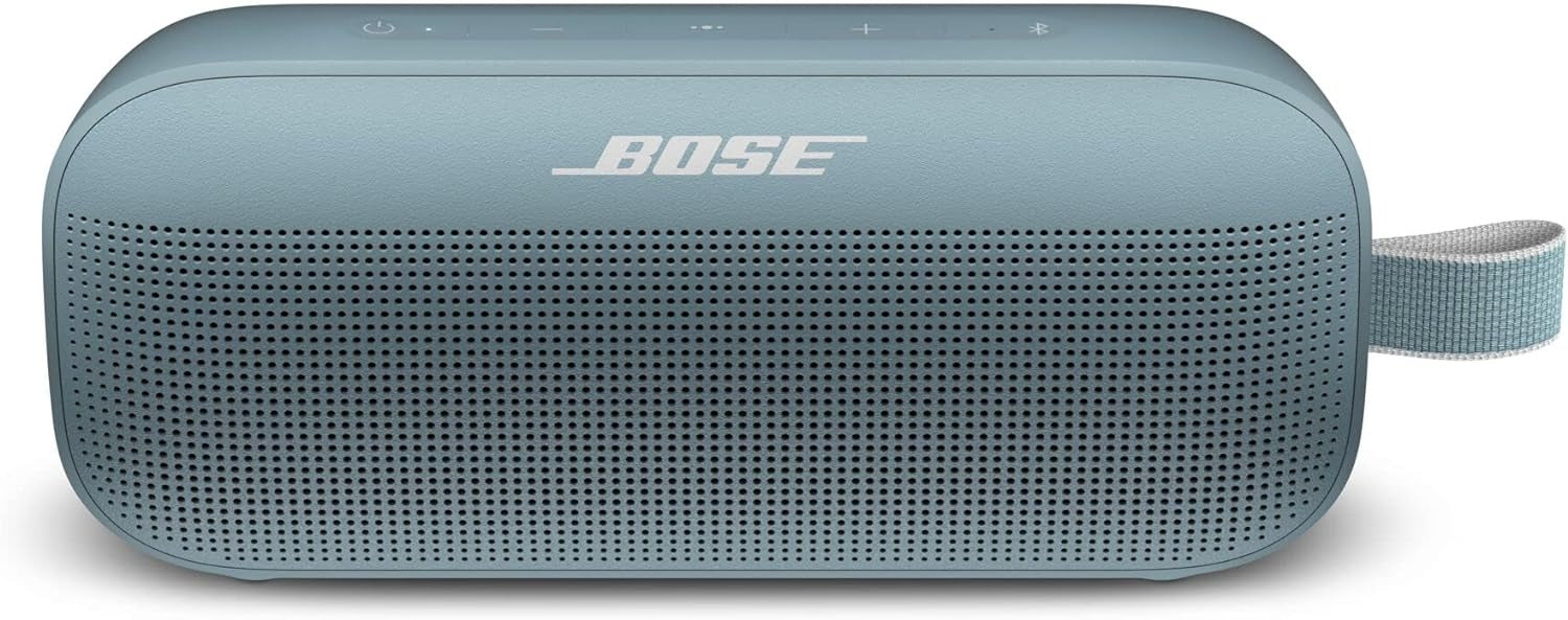 Bose SoundLink Flex Bluetooth Speaker w/ Waterproof/Dustproof - Stone Blue (Certified Refurbished)