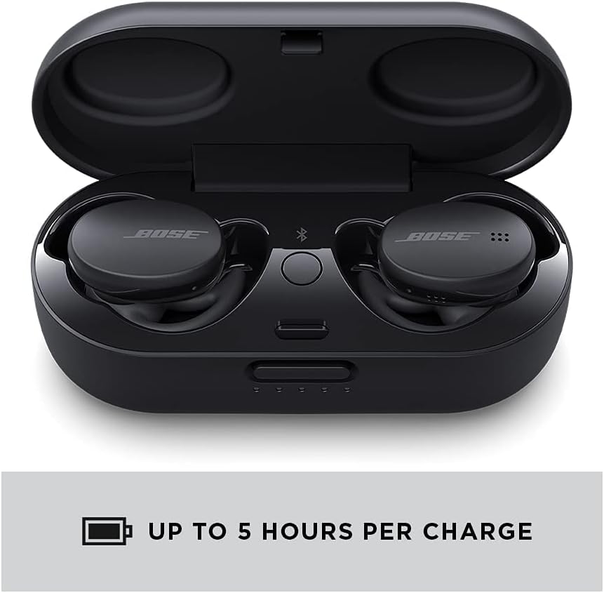 Bose Sport True Wireless In-Ear Earbuds - Triple Black (Certified Refurbished)