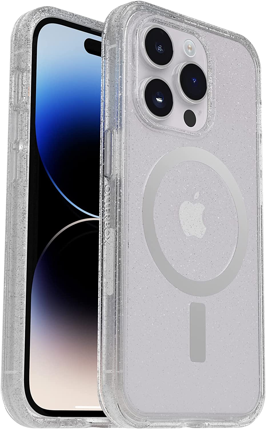 OtterBox SYMMETRY SERIES+ Case with MagSafe for iPhone 14 Pro - Stardust Glitter (New)