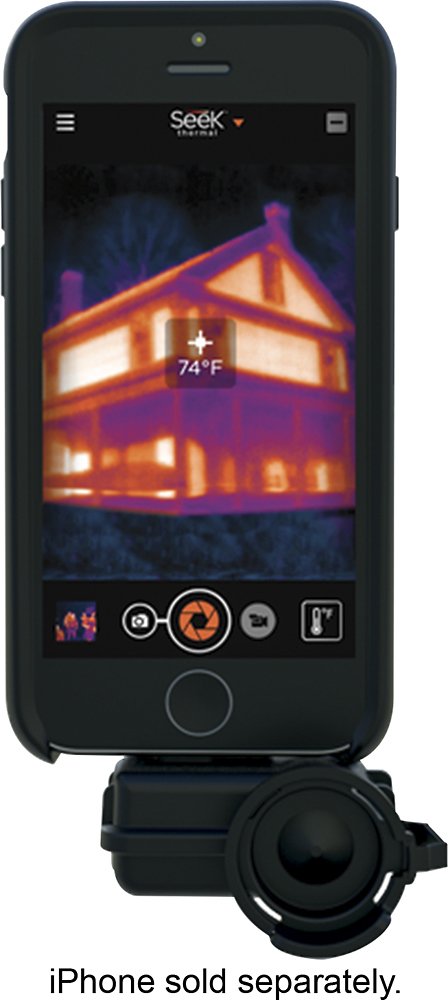 OtterBox Seek Thermal Compact Infrared Camera uniVERSE Series Module - Black (New)