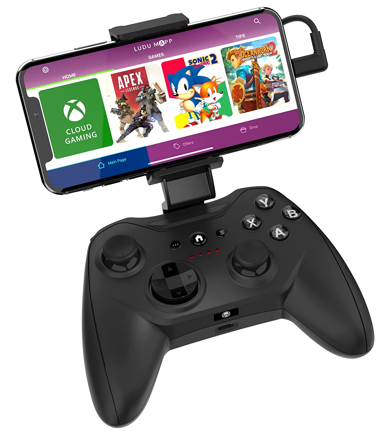 Rotor Riot Lightning Connect Controller for Apple iOS7 or Later Devices - Black (New)